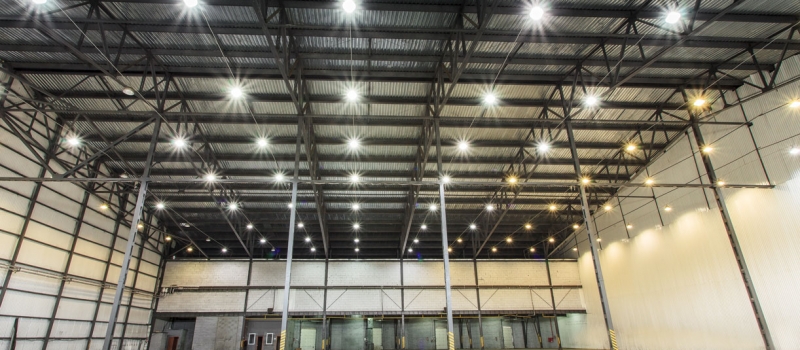 electrical lighting warehouse commercial space